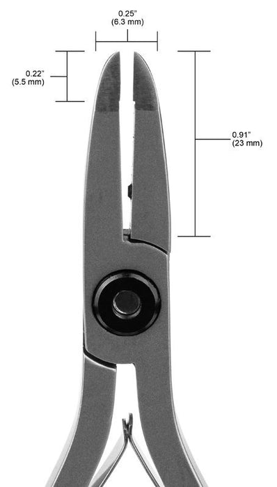 Tronex 5088 Wide Long Head Razor-Flush Carbon Steel Rugged Tip Cutter, 5.1" OAL