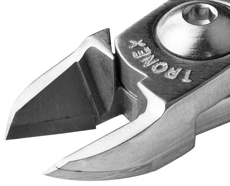 Tronex 5112T Class T Oval Head Flush Tungsten Carbon Steel Cutter, 4.6" OAL