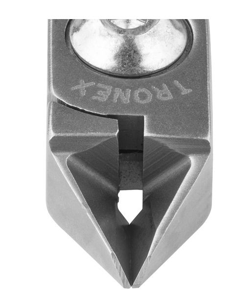 Tronex 5211 Medium Pointed Tapered Head Semi-Flush Carbon Steel Cutter, 4.6" OAL