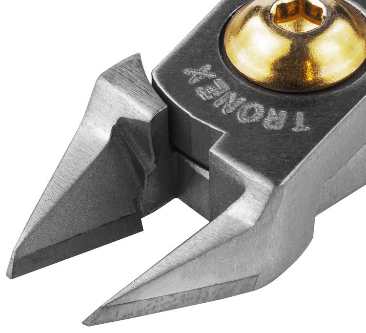 Tronex 5212T Class T Tapered Head Flush Tungsten Carbon Steel Cutter, 4.6" OAL