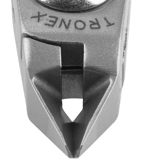 Tronex 5412 Mini Tapered Head Flush Carbon Steel Cutter, 4.6" OAL