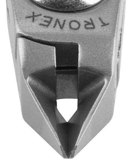 Tronex 5413 Mini Tapered Head Razor-Flush Carbon Steel Cutter, 4.6" OAL