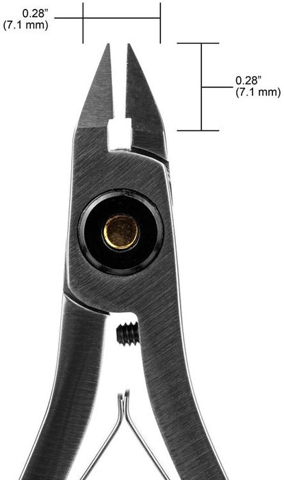 Tronex 5422W Class W Mini Tapered & Relieved Head Flush Tungsten Alloy Steel Cutter, 4.6" OAL