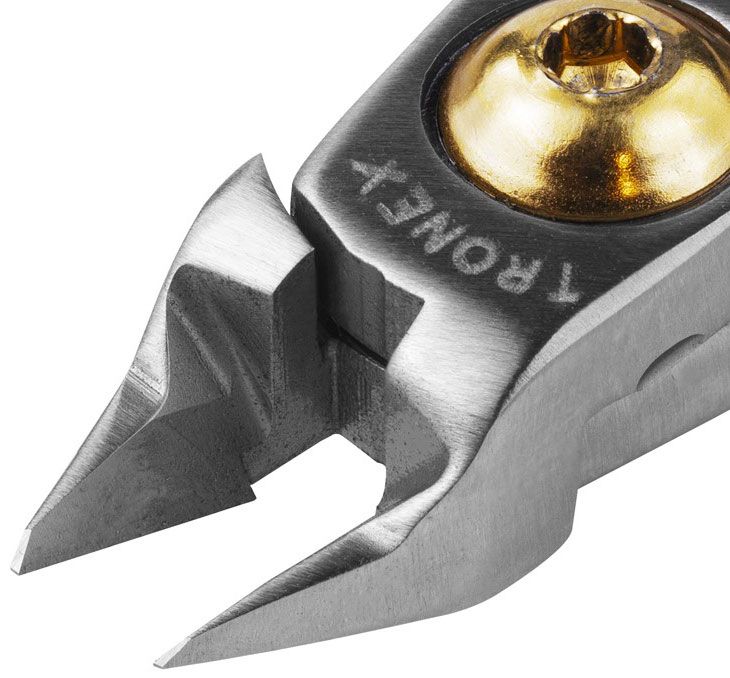 Tronex 5422W Class W Mini Tapered & Relieved Head Flush Tungsten Alloy Steel Cutter, 4.6" OAL