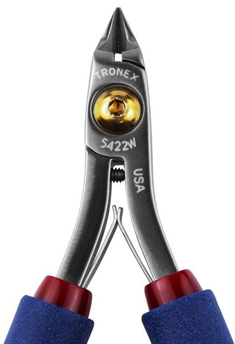 Tronex 5422W Class W Mini Tapered & Relieved Head Flush Tungsten Alloy Steel Cutter, 4.6" OAL