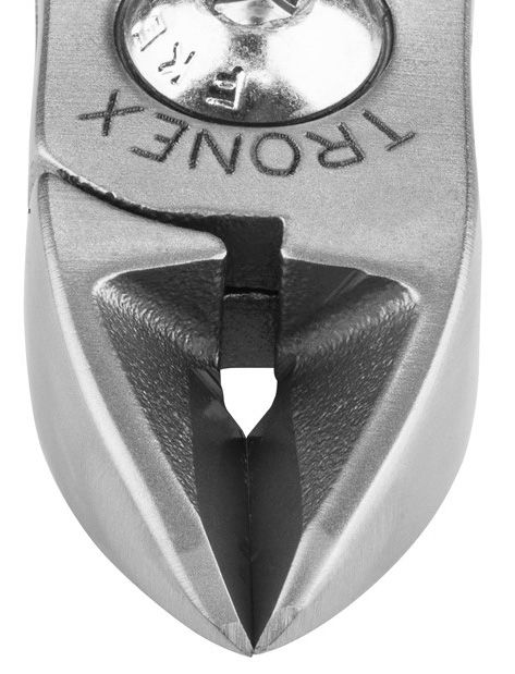 Tronex 5611 Heavy-Duty Extra Large Oval Head Semi-Flush Carbon Steel Cutter with Medium Standard Handles, 5.5" OAL