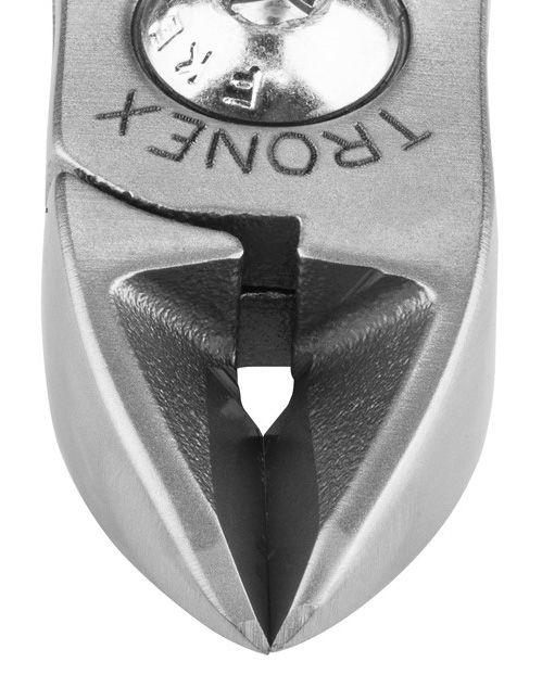 Tronex 5612 Heavy-Duty Extra Large Oval Head Flush Carbon Steel Cutter with Medium Standard Handles, 5.5" OAL