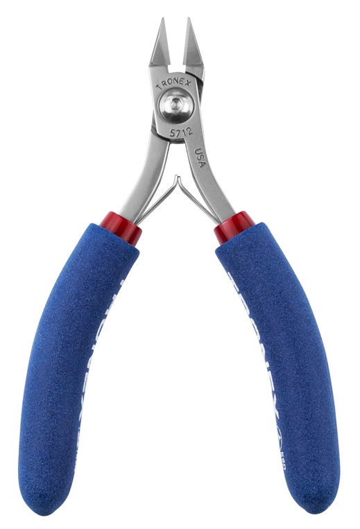 Tronex 5712 Extra Long Large Tapered Head Flush Carbon Steel Cutter, 4 ...
