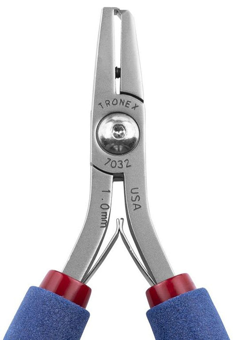 Tronex 7032 90° Head Flush Carbon Steel 1.0mm Stand-Off Cutter with Ergonomic Handles, 5.8" OAL