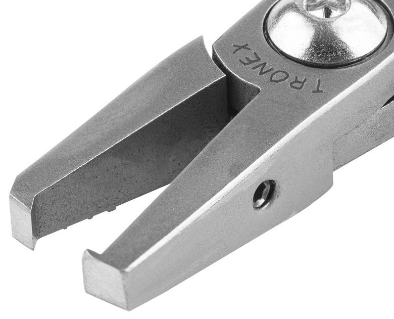 Tronex 7033 90° Head Flush Carbon Steel 1.5mm Stand-Off Cutter with Ergonomic Handles, 5.8" OAL