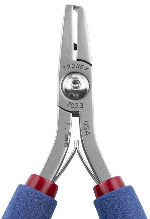 Tronex 7033 90° Head Flush Carbon Steel 1.5mm Stand-Off Cutter with Ergonomic Handles, 5.8" OAL