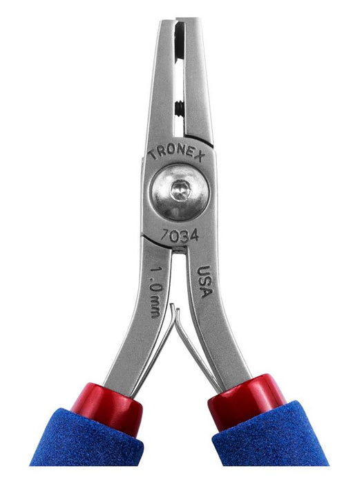 Tronex 7034 45° Head Flush Carbon Steel 1.0mm Stand-Off Cutter with Ergonomic Handles, 5.8" OAL