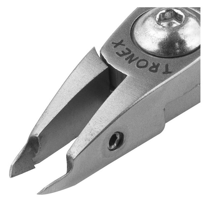 Tronex 7071 SMT Sub-Mini Small Head Carbon Steel Fine Tip Cutter with Long Ergonomic Handles, 5.7" OAL