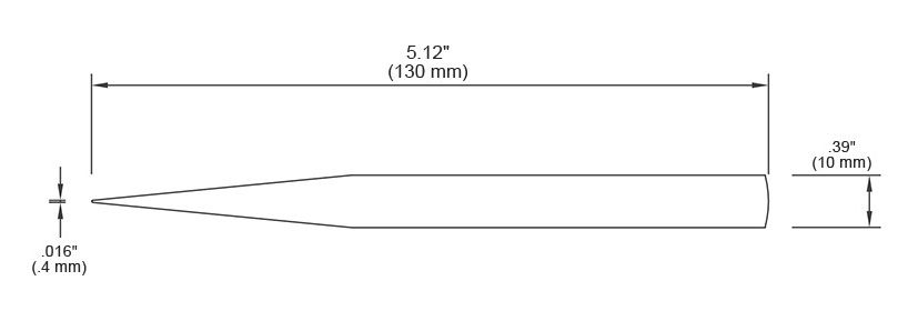 Tronex AA-SA-CH Precision Stainless Steel Tweezer with Straight, Fine, Pointed Tips