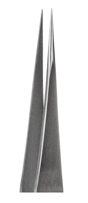 Tronex AA-SA-CH Precision Stainless Steel Tweezer with Straight, Fine, Pointed Tips