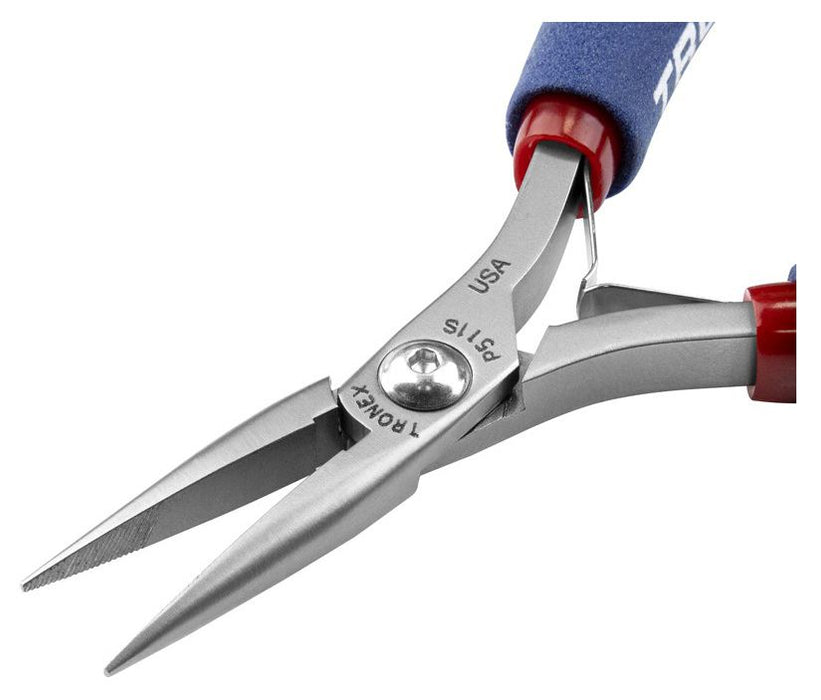 Tronex P511S Chain Nose Pliers with Long, Serrated Jaw, 5.50" OAL