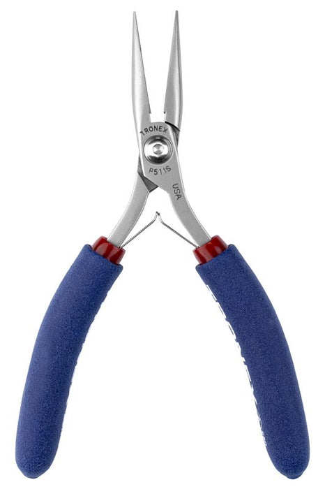 Tronex P511S Chain Nose Pliers with Long, Serrated Jaw, 5.50" OAL