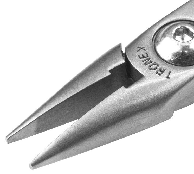 Tronex P513 Chain Nose Pliers with Short, Smooth Jaw, 4.90" OAL