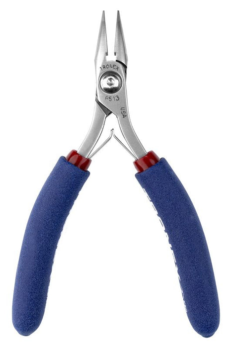 Tronex P513 Chain Nose Pliers with Short, Smooth Jaw, 4.90" OAL