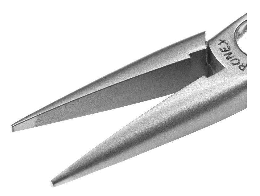 Tronex P515 Chain Nose Pliers with Long, Smooth Jaw & Extra-Fine Tips, 5.40" OAL