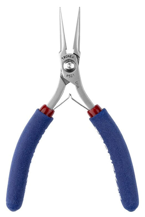 Tronex P521 Needle Nose Lead-Forming Pliers with Long, Smooth Jaw, 5.40" OAL