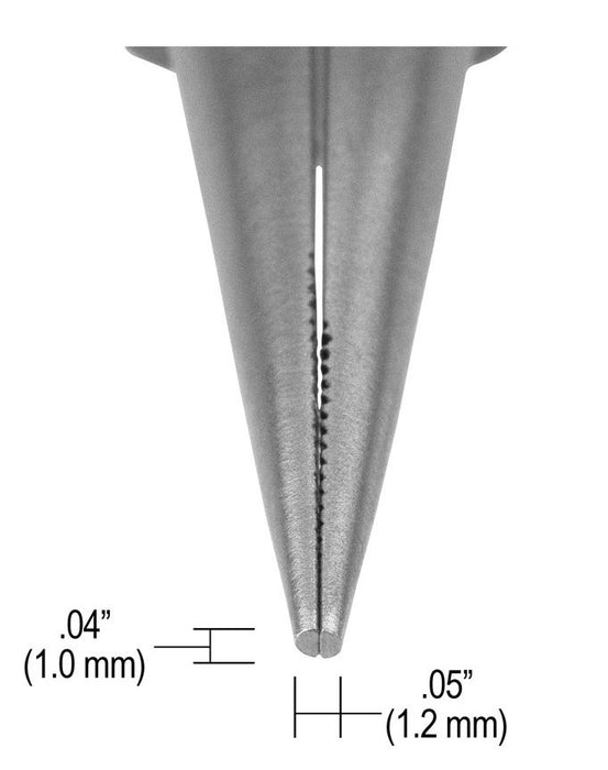 Tronex P521S Needle Nose Lead-Forming Pliers with Long, Serrated Jaw, 5.40" OAL