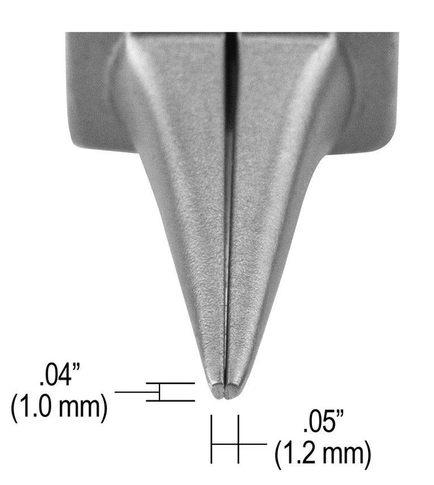 Tronex P523 Needle Nose Pliers with Short, Smooth Jaw, 4.90" OAL