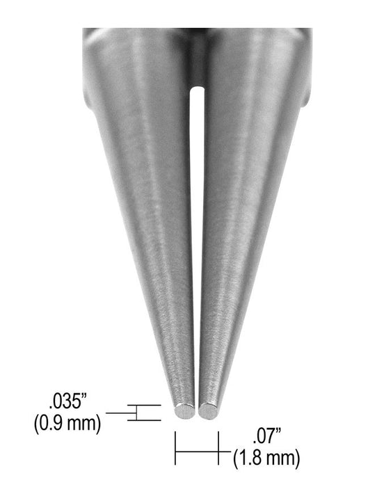 Tronex P531 Round Nose Bending Pliers with Long Jaw, 5.40" OAL