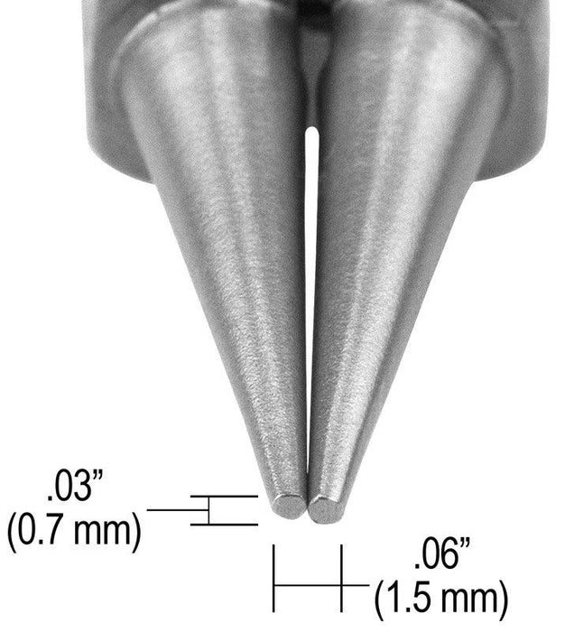 Tronex P532 Round Nose Bending Pliers with Short Jaw, 4.90" OAL
