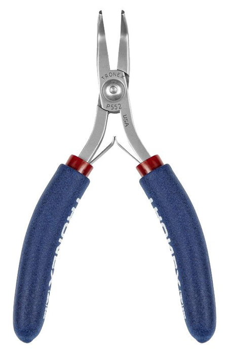 Tronex P552 Bent Nose Pliers with 60° Angled Sturdy Tips, 5.00" OAL