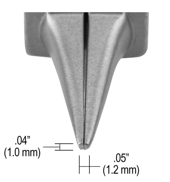 Tronex P723 Needle Nose Pliers with Short, Smooth Jaw & Long Ergonomic Handles, 5.90" OAL