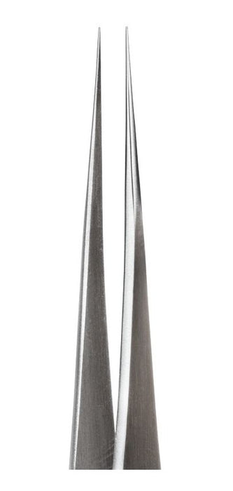 Tronex SS-SA-CH Precision Stainless Steel Tweezer with Straight, Long, Thin, Very Fine, Pointed Tips