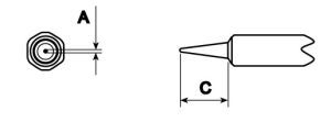 CHISEL TIP 3.2MM -Qty10